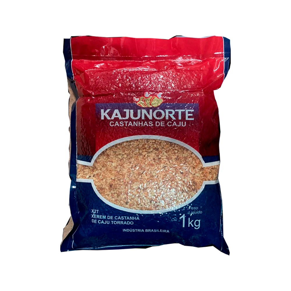 CASTANHA CAJU GRANULADA FINA 1KG X2T KAJ